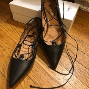 Halogen Lace Up Flats